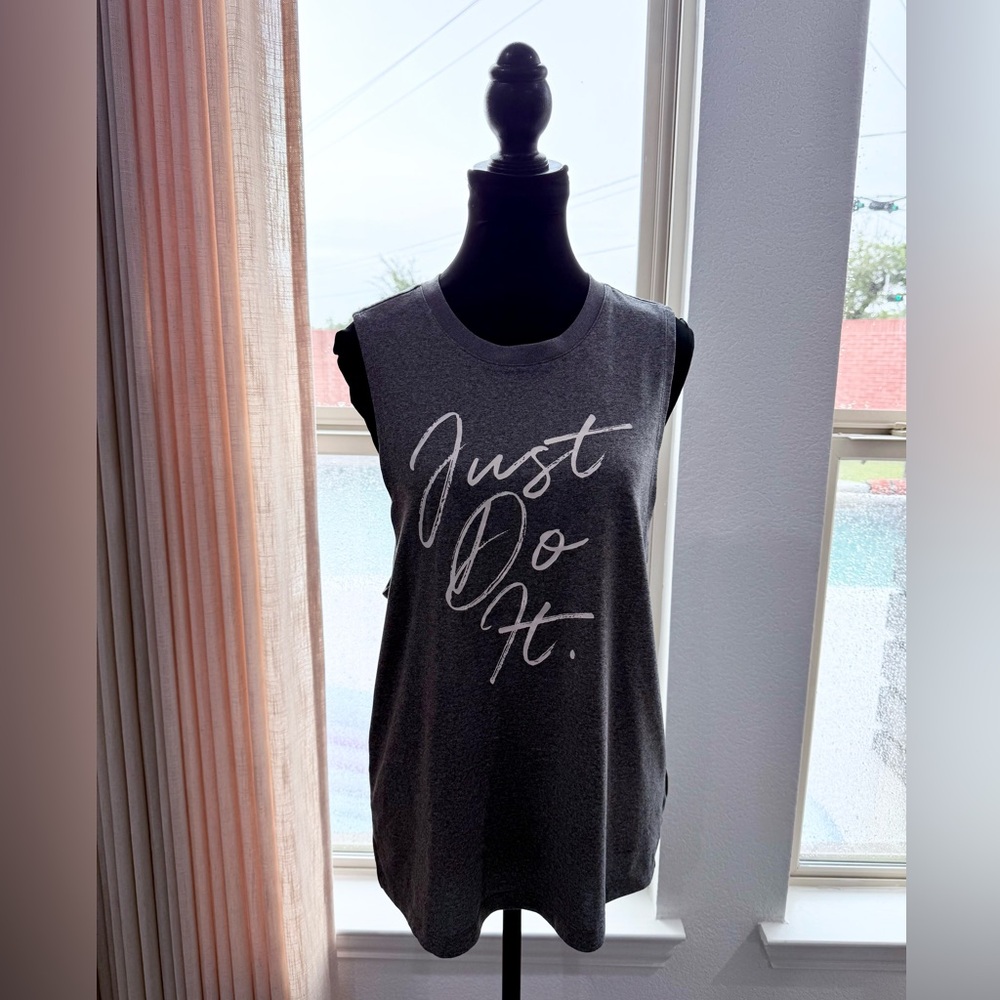 Nike Women's Charcoal Muscle Tee